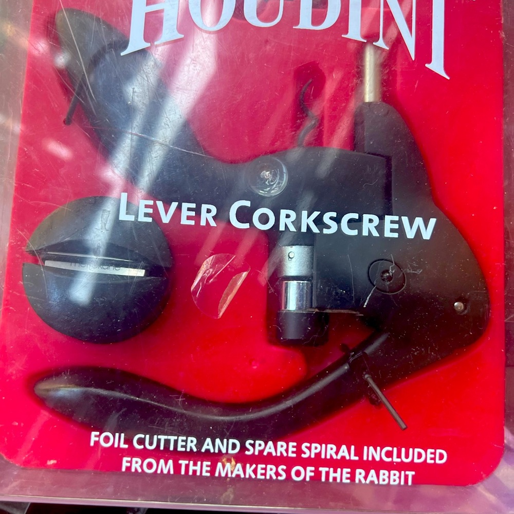 Hounding lever corkscrew never used brand new